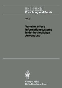 Abbildung von: Verteilte, offene Informationssysteme in der betrieblichen Anwendung - Springer