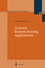 Cover: Acoustic Remote Sensing Applications - Springer