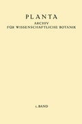 Cover: Planta - Springer