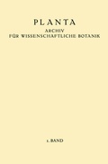 Cover: Planta - Springer