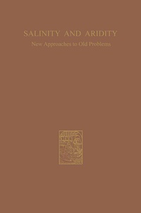 Enlarge image Cover: Salinity and Aridity - Springer