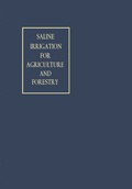 Cover: Saline Irrigation for Agriculture and Forestry - Springer