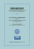 Cover: Jan Company in Coromandel 1605-1690 - Springer