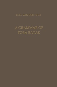 Abbildung von: A Grammar of Toba Batak - Springer