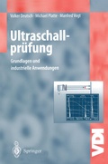 Cover: Ultraschallpr&uuml;fung - Springer