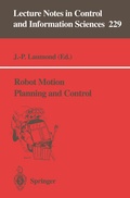 Cover: Robot Motion Planning and Control - Springer