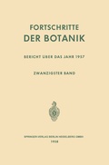 Cover: Fortschritte der Botanik - Springer