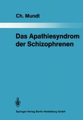 Cover: Das Apathiesyndrom der Schizophrenen - Springer