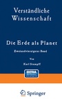 Cover: Die Erde als Planet - Springer