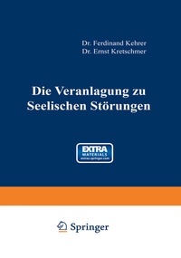 Abbildung von: Die Veranlagung zu seelischen Störungen - Springer