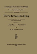 Cover: Werkstattaussiedlung - Springer