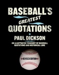 Cover: Baseball's Greatest Quotations - Collins Reference