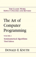 Cover: Art of Computer Programming, Volume 2 - Addison Wesley
