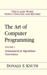 Enlarge image Cover: Art of Computer Programming, Volume 2 - Addison Wesley