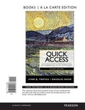 Cover: Quick Access Reference for Writers, Books a la Carte Edition - Pearson