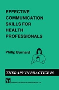 Cover: Effective Communication Skills for Health Professionals - Nelson Thornes Ltd