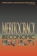 Cover: Meritocracy and Economic Inequality - Princeton University Press
