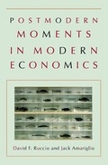 Cover: Postmodern Moments in Modern Economics - Princeton University Press