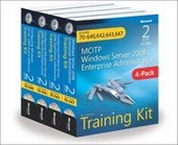 Abbildung von: MCITP Windows Server 2008 Enterprise Administrator Training Kit 4-Pack (2nd Edition) - Microsoft Press