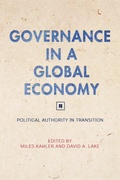 Cover: Governance in a Global Economy - Princeton University Press
