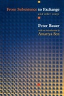 Cover: From Subsistence to Exchange and Other Essays - Princeton University Press