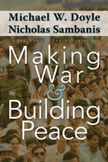 Cover: Making War and Building Peace - Princeton University Press