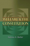Cover: Welfare and the Constitution - Princeton University Press