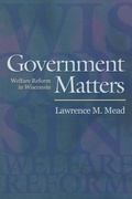 Cover: Government Matters - Princeton University Press