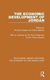 Enlarge image Cover: The Economic Development of Jordan (RLE Economy of Middle East) - Routledge