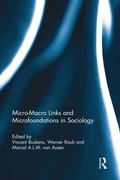 Cover: Micro-Macro Links and Microfoundations in Sociology - Routledge