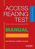 Cover: Access Reading Test (ART) Manual - Hodder Education
