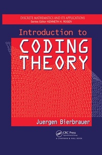 Abbildung von: Introduction to Coding Theory - Chapman & Hall/CRC
