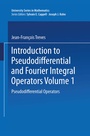 Cover: Introduction to Pseudodifferential and Fourier Integral Operators - Springer