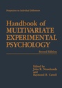 Cover: Handbook of Multivariate Experimental Psychology - Springer