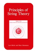 Cover: Principles of String Theory - Springer