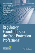 Cover: Regulatory Foundations for the Food Protection Professional - Springer