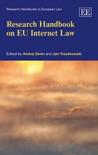 Enlarge image Cover: Research Handbook on EU Internet Law - Edward Elgar Publishing