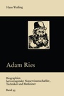 Cover: Adam Ries - Vieweg+Teubner Verlag