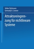 Cover: Attraktoreingrenzung f&uuml;r nichtlineare Systeme - Vieweg+Teubner Verlag