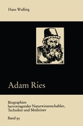 Cover: Adam Ries - Vieweg+Teubner Verlag