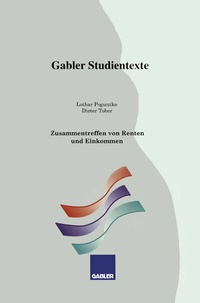 Abbildung von: Zusammentreffen von Renten und Einkommen - Springer Gabler