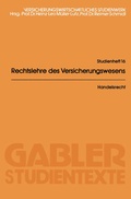 Cover: Handelsrecht - Springer Gabler