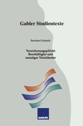 Cover: Versicherungspflicht Besch&auml;ftigter und sonstiger Versicherter - Springer Gabler
