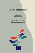 Cover: Erg&auml;nzende und sonstige Leistungen, Zuzahlung - Springer Gabler