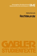 Cover: Rechtskunde - Springer Gabler