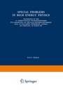 Cover: Special Problems in High Energy Physics - Springer
