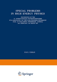 Enlarge image Cover: Special Problems in High Energy Physics - Springer
