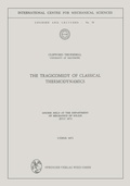 Cover: The Tragicomedy of Classical Thermodynamics - Springer