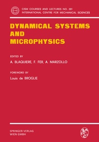 Enlarge image Cover: Dynamical Systems and Microphysics - Springer
