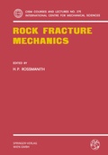 Cover: Rock Fracture Mechanics - Springer